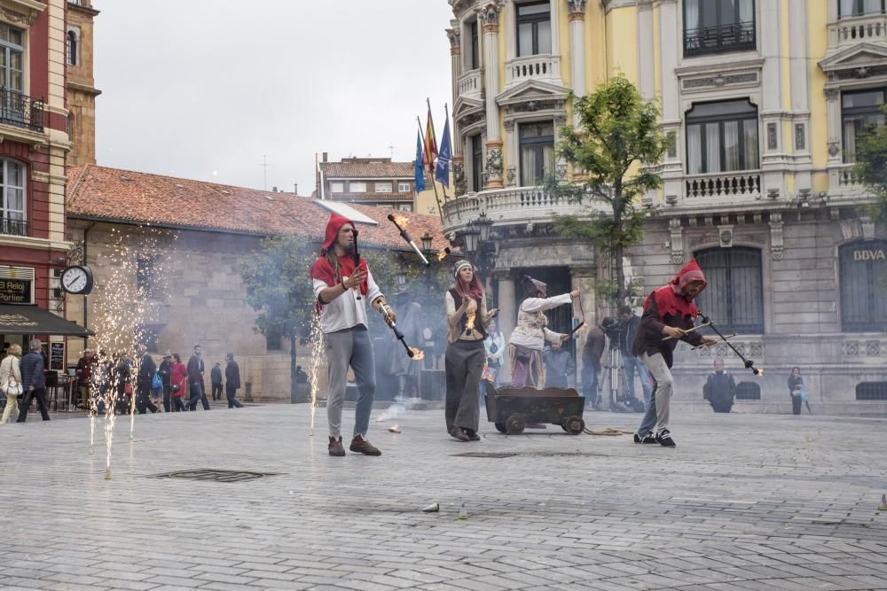 Fiesta de la Balesquida en Oviedo