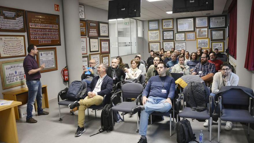 Participantes en el congreso, celebrado en Ourense.   | // DUVI