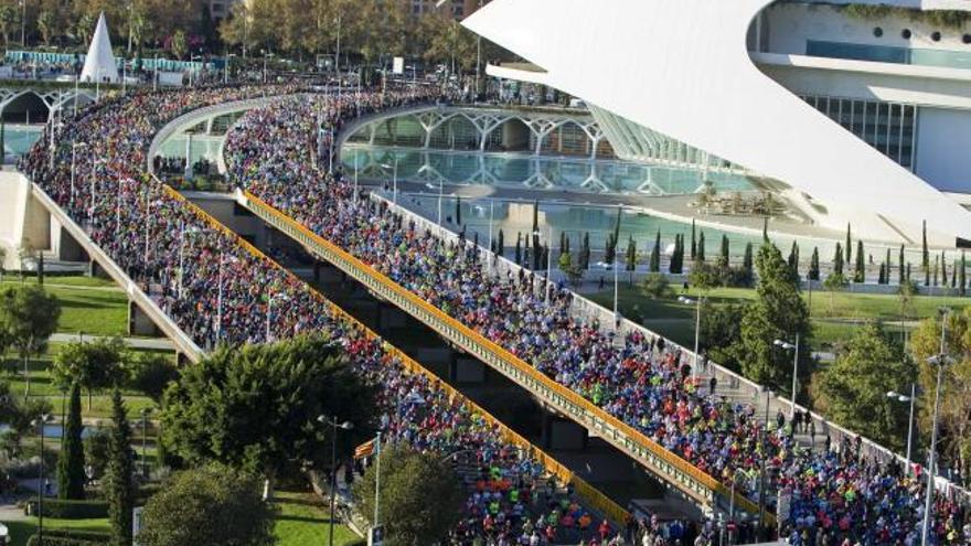 Maratón Divina Pastora en la Ciudad de las artes y las ciencias