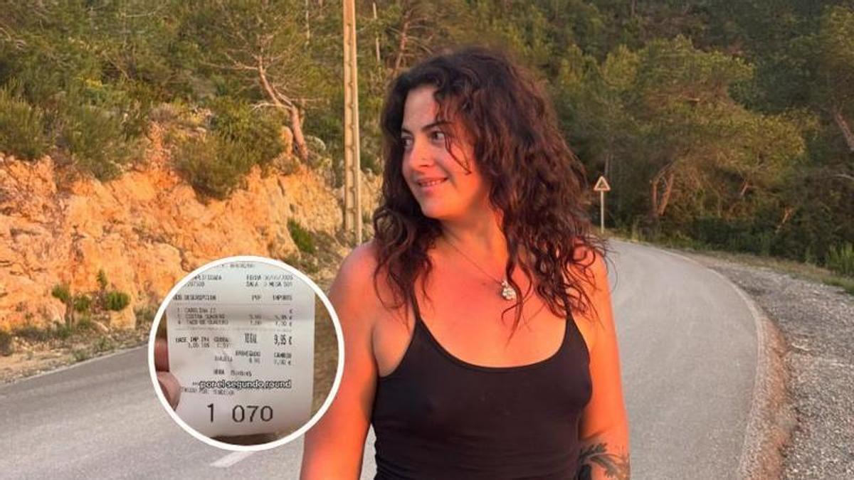 Caro, la joven sevillana muestra cuánto se gasta en Ibiza en un solo día libre