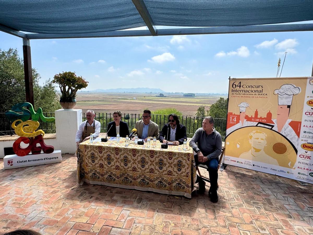Presentación del 64 Concurs Internacional de Paella Valenciana de Sueca.