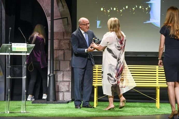 18-06-19 GENTE Y CULTURA. TEATRO GUINIGUADA. LAS PALMAS DE GRAN CANARIA. Asuntos Sociales. La ONCE Canarias entrega sus Premios Solidarios 2019. Fotos: Juan Castro.  | 19/06/2019 | Fotógrafo: Juan Carlos Castro