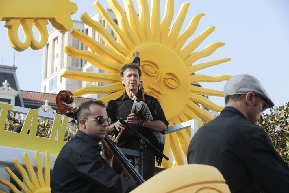 Desfile del Día de América en Asturias