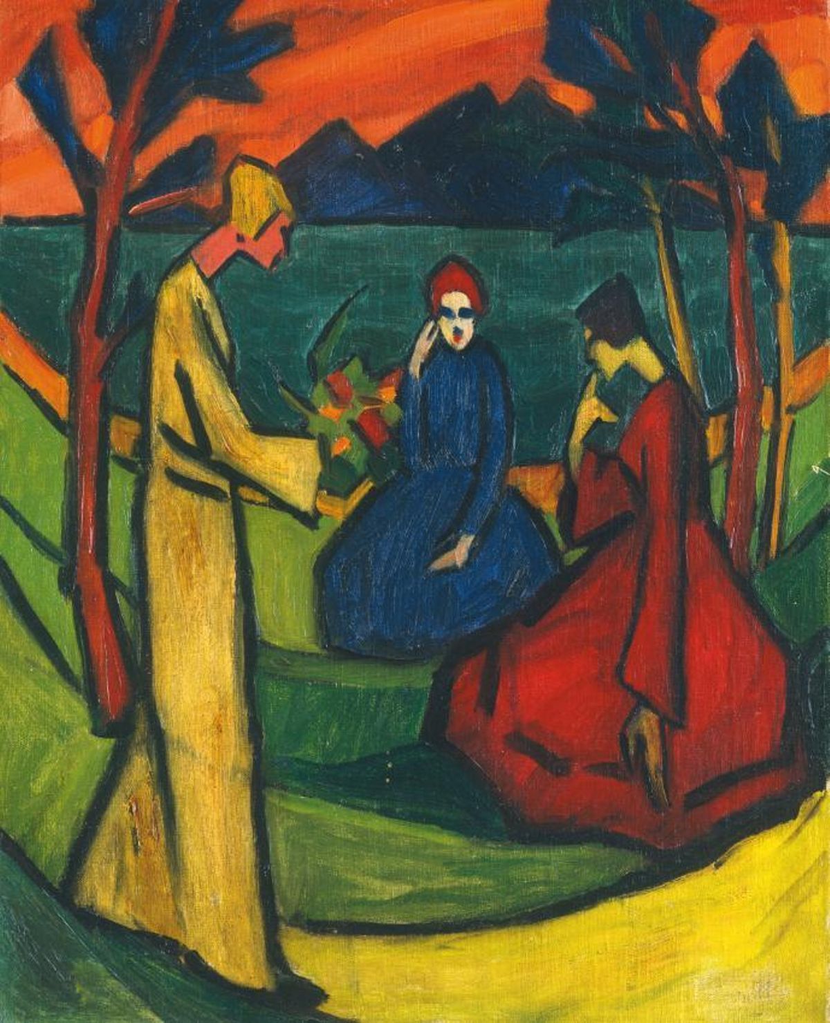 'Tres mujeres' (1910), de Rüdiger Berlit.