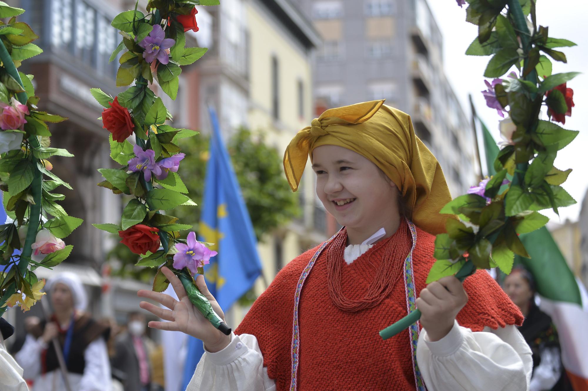 Inicio de las fiestas del Bollo de Avilés