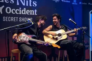 Concierto de Gonzalo Hermida en los Secret Shows de Les Nits Occident