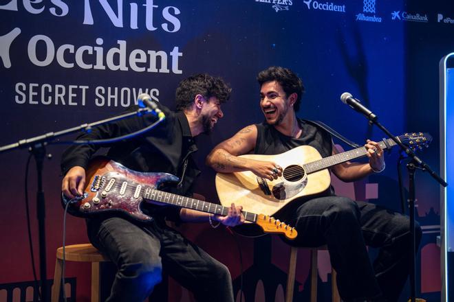Concierto de Gonzalo Hermida en los Secret Shows de Les Nits Occident