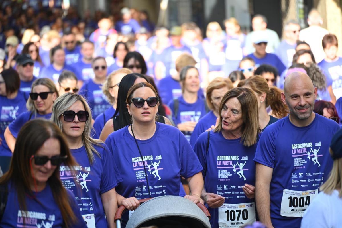 Las mejores imágenes de la II Carrera de las Ciudades contra el Cáncer de Páncreas en Elche