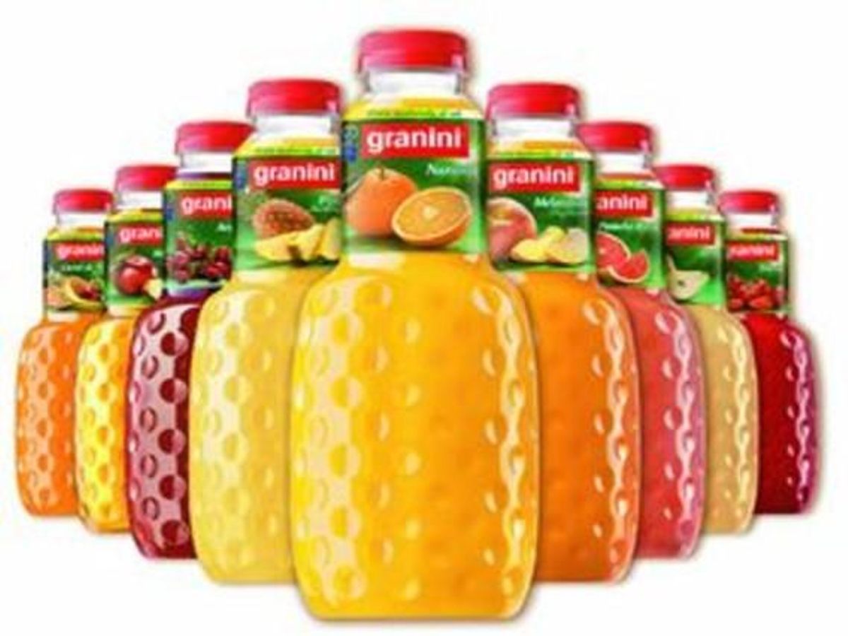Imatge d’alguns sucs de Granini. Imatge d’alguns sucs de Granini.