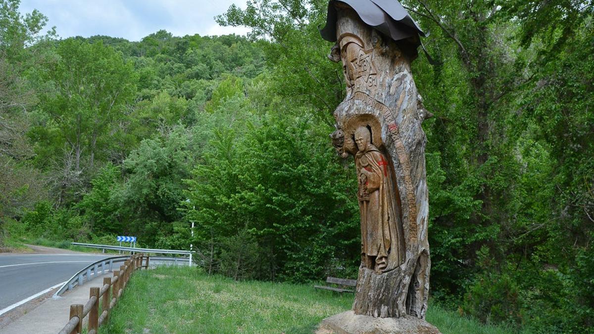 Árbol tallado El Bierzo