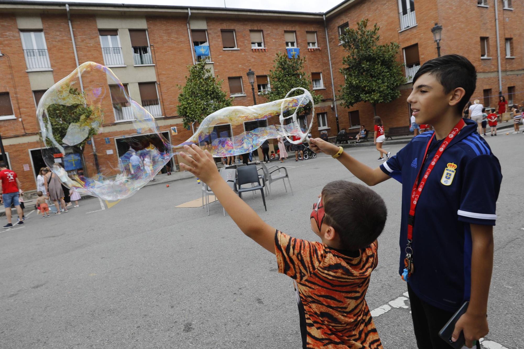 Así fueron los juegos infantiles en Tudela Veguín