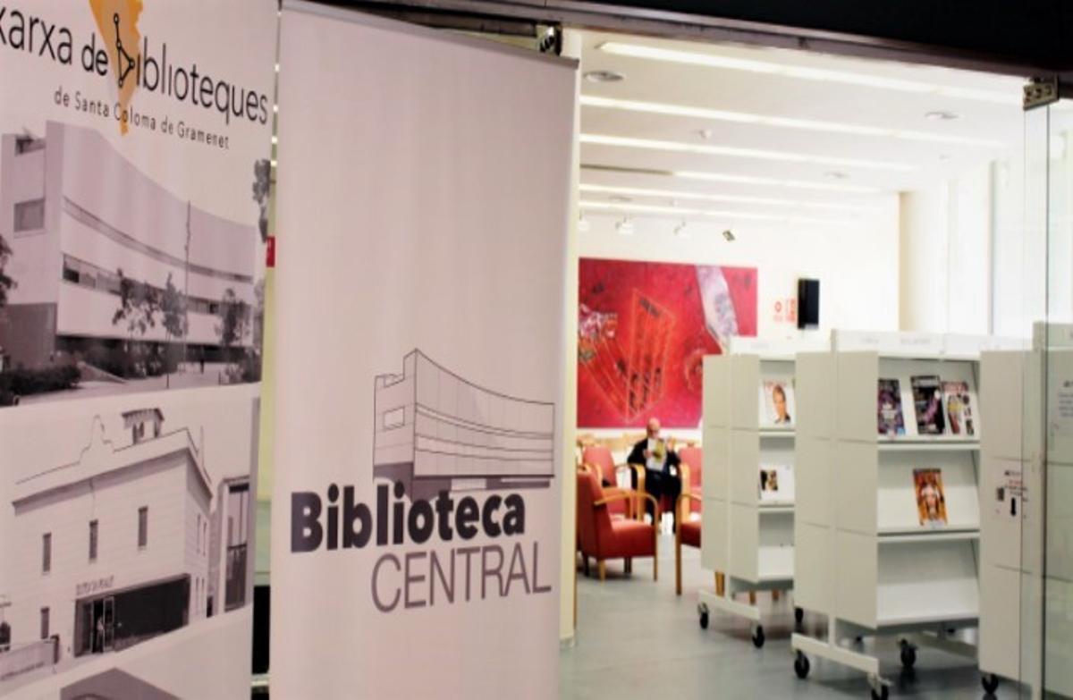 La Biblioteca Central de Santa Coloma de Gramenet tanca tres mesos per obres