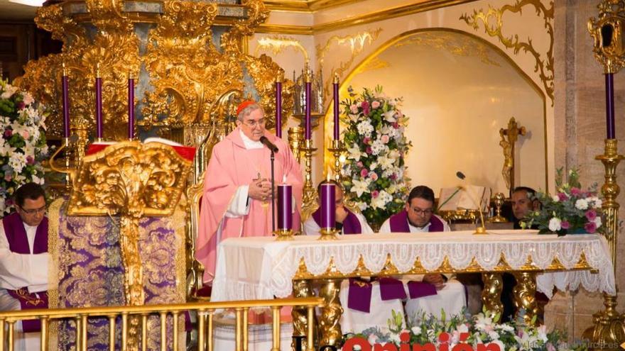 Visita del Cardenal Lluís María Martínez i Sistach a Caravaca