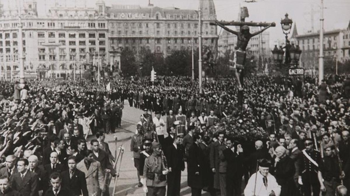 Secuelas de la guerra civil en Barcelona