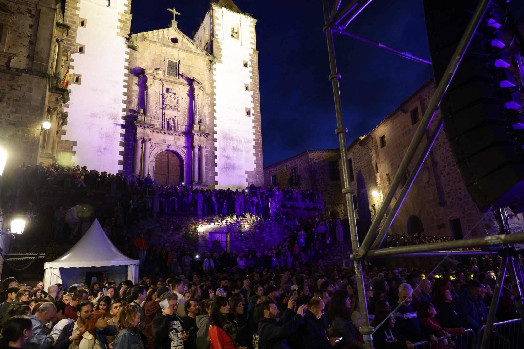 Las imágenes del sábado de Womad en Cáceres