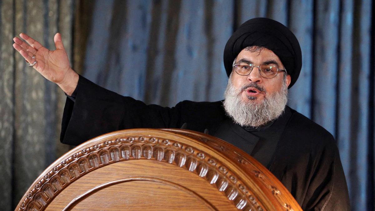 Hasán Nasrallah, el líder de la milicia libanesa Hizbulá