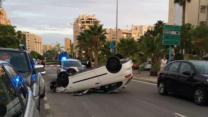 Dos sustos en las carreteras de la provincia