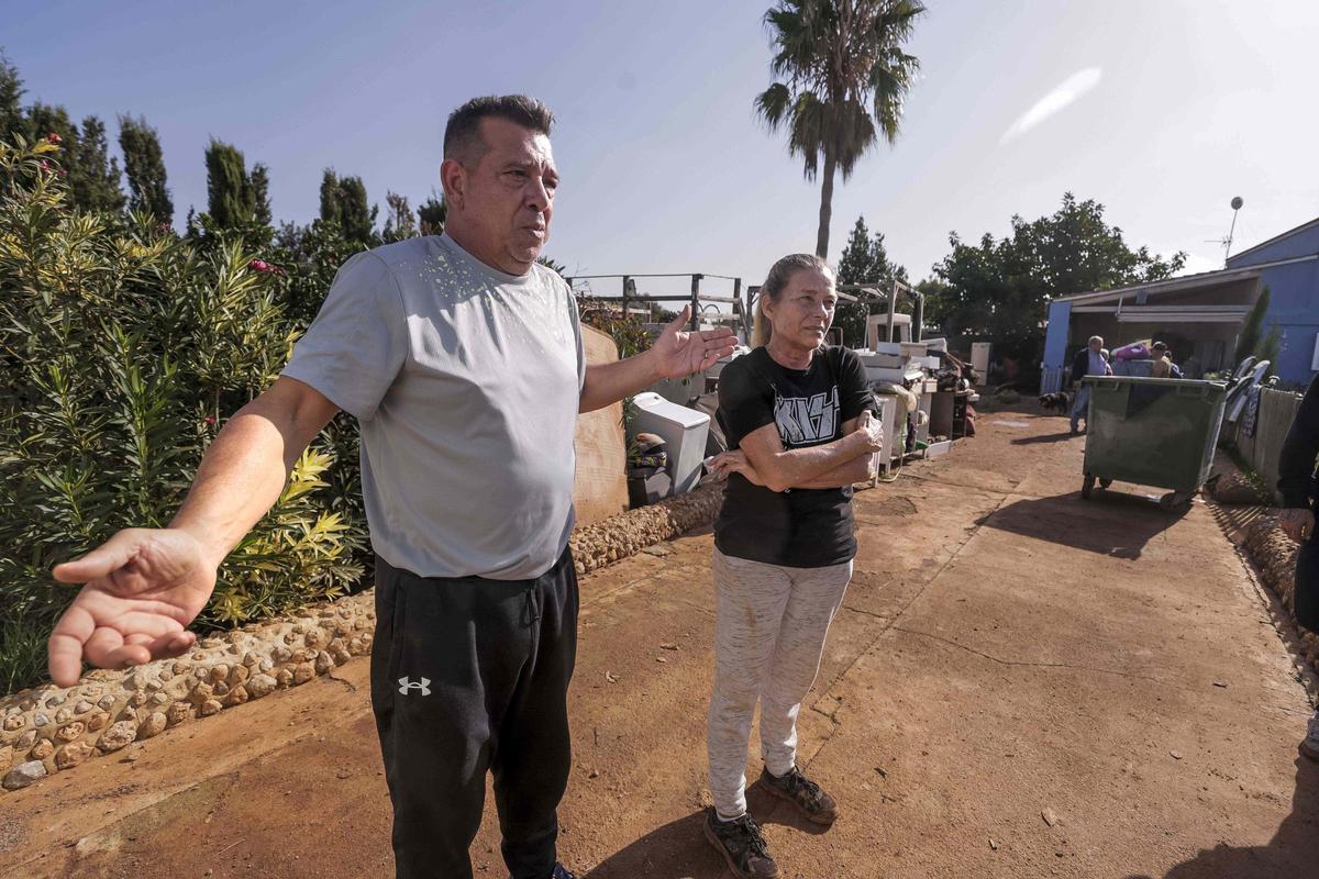 Fotos | Vecinos de Son Reus en Palma lo pierden todo tras el paso de la dana en Mallorca