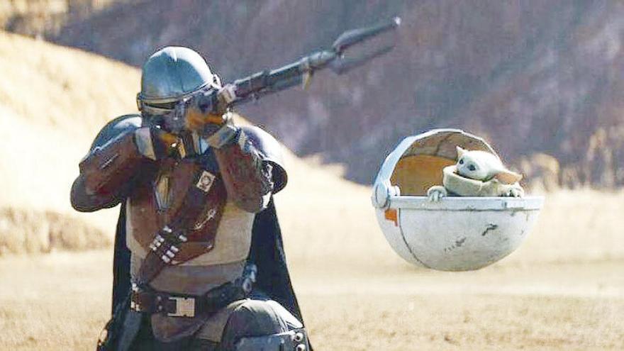 Una imagen de la serie &quot;The Mandalorian&quot;. // Disney