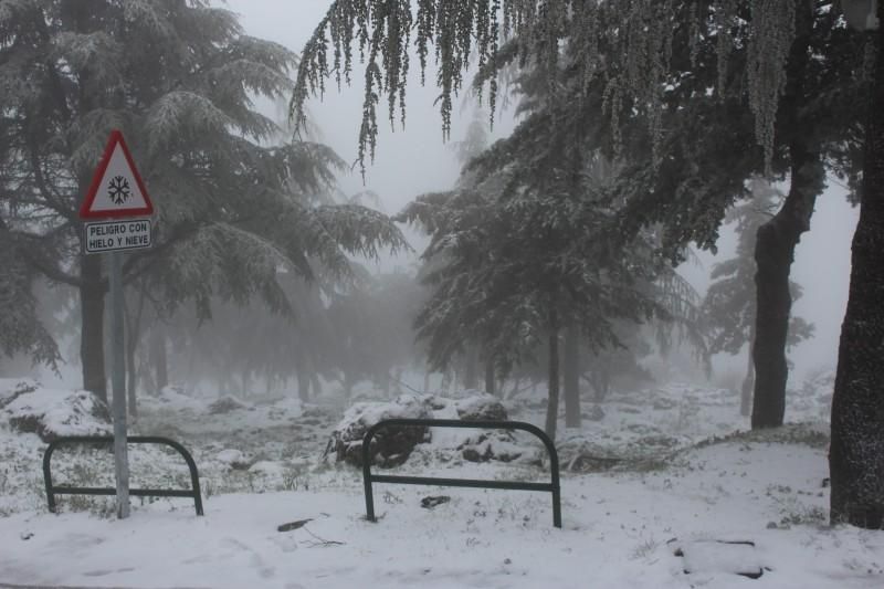 Nieve en la provincia de Córdoba