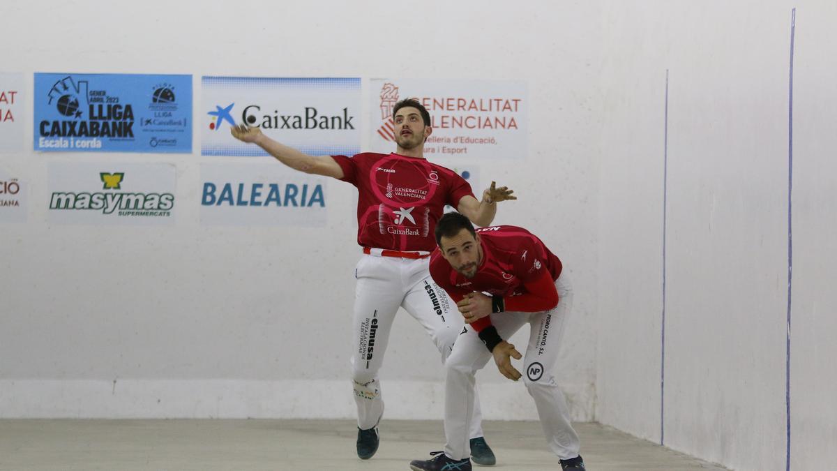 En el joc per dalt corda, el divendres comença a Dénia la semifinal que enfrontarà José Salvador, Nacho i Guillermo contra Giner, Javi i Conillet.