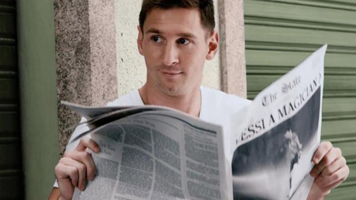 Messi participó en un anuncio de Pepsi con música de David Bowie