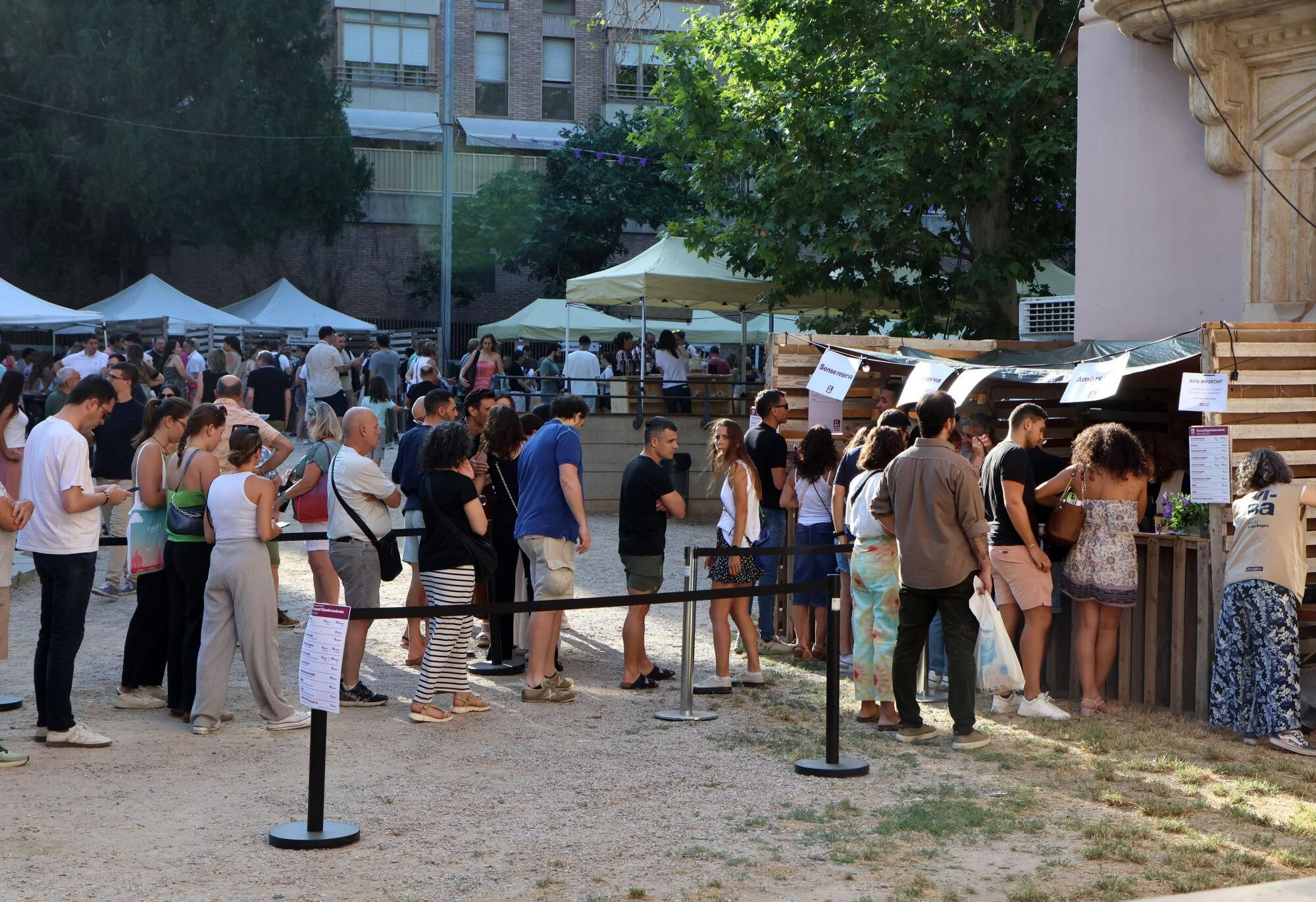 Fira ViBa de Manresa, al pati del Casino