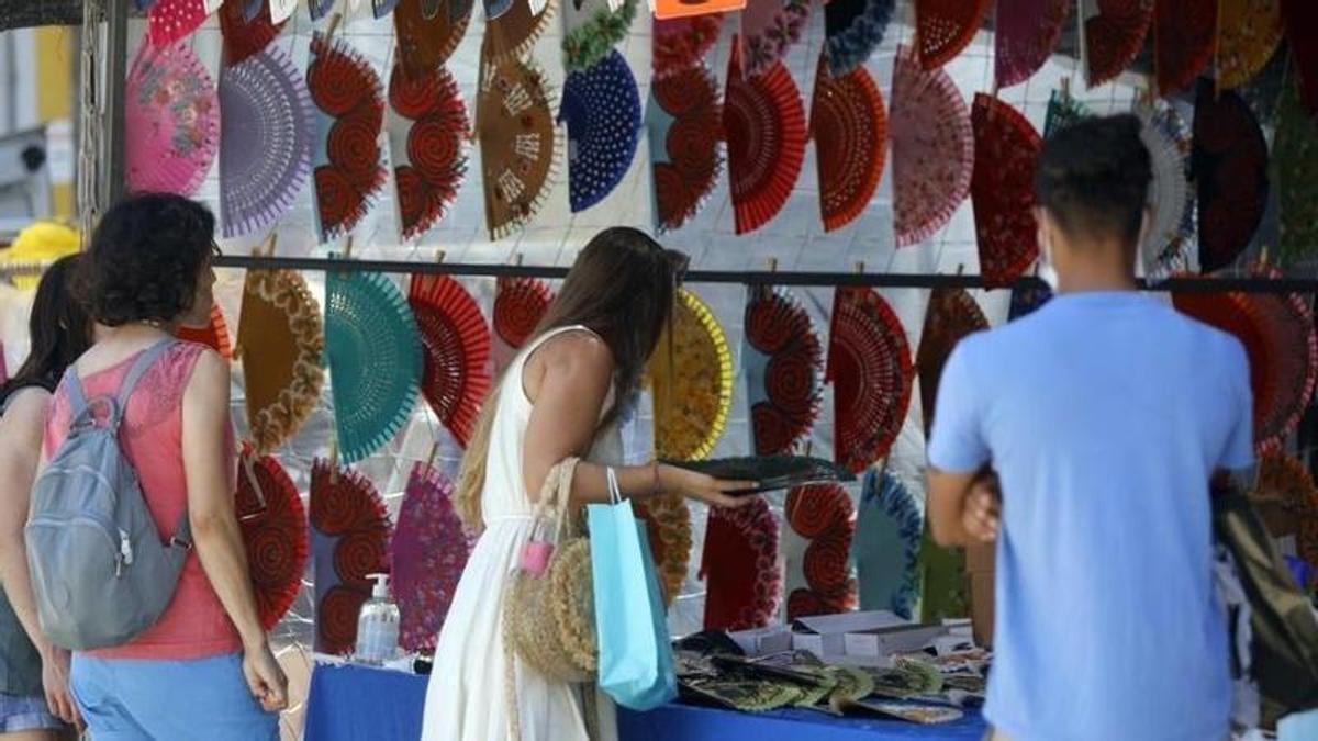Imagen de archivo de un mercadillo de València