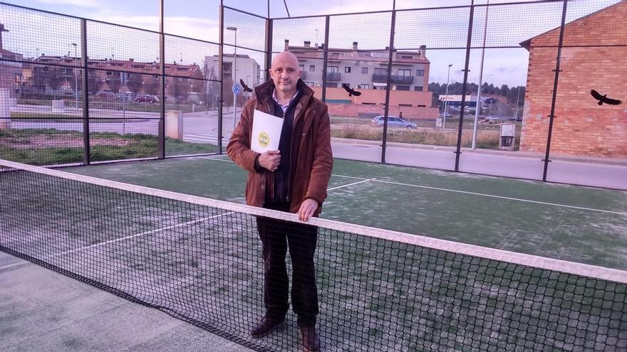 Joan Riudalbàs a les pistes de Sant Joan