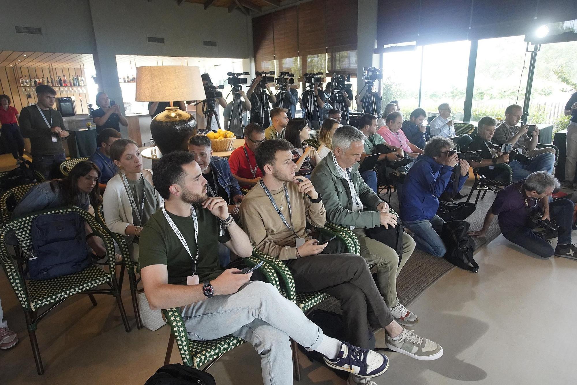 Pep Guardiola apadrina el Legends Trophy que s'està disputant a l'Empordà Golf