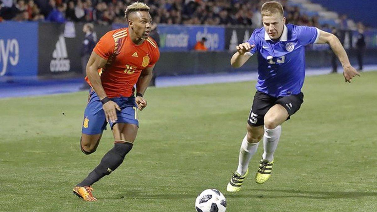 Adama Traoré ha sido convocado por primera vez con la selección española absoluta