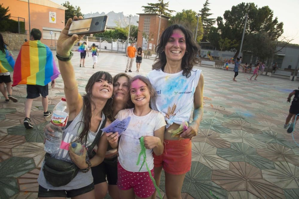 Primera edició de la Rainbow party LGTBI a Sant Vicenç de Castellet