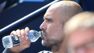 aguasch47827402 manchester city s spanish manager pep guardiola looks on dur190420152052