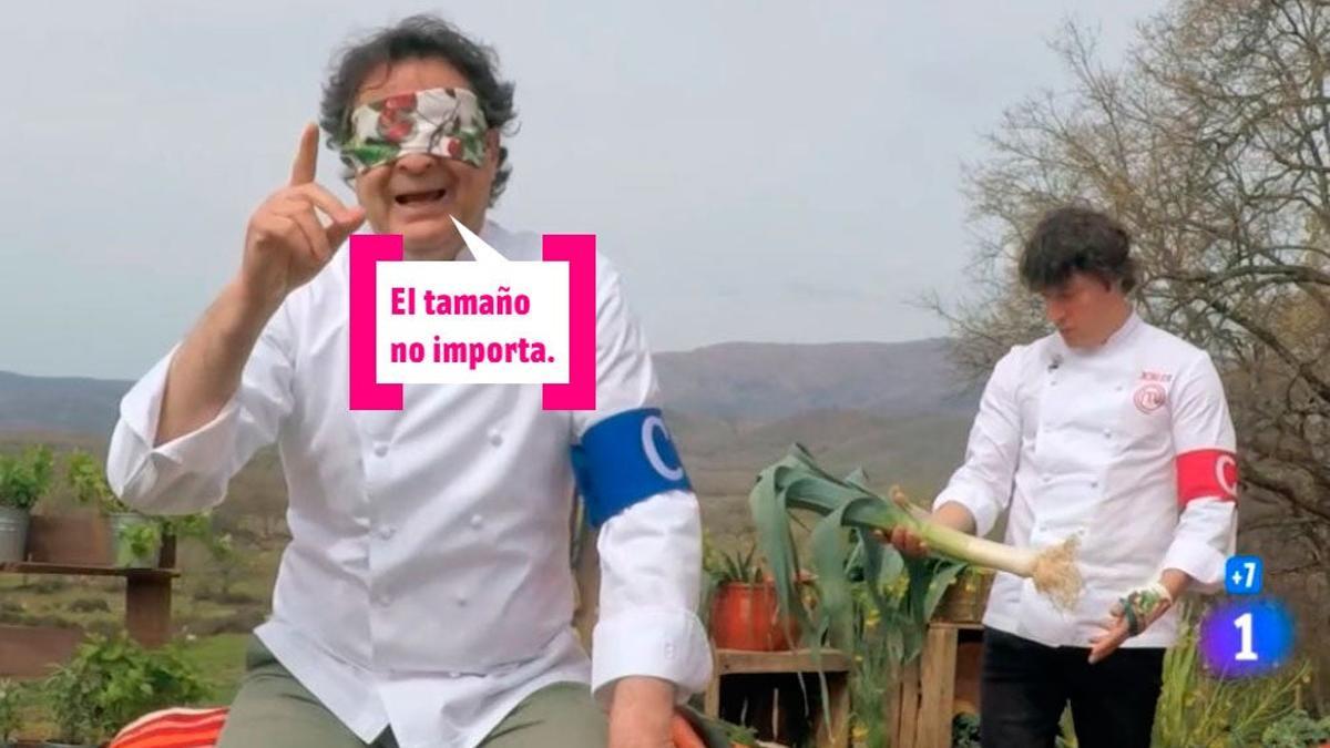 Pepe Rodríguez y Jordi Cruz en 'MasterChef'