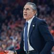 Sergio Scariolo, durante el partido ante Valencia Basket