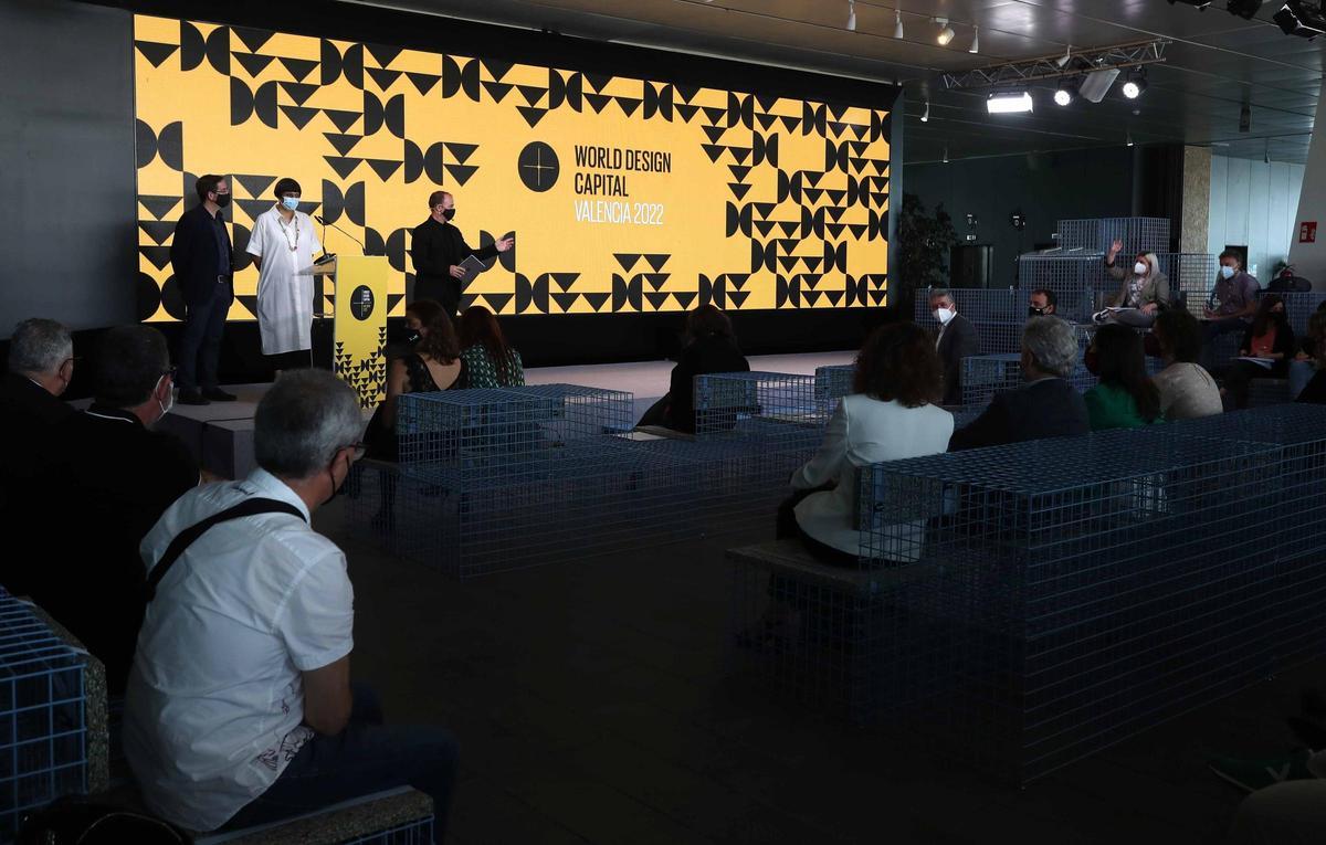 La presentación del programa València Capital Mundial del Diseño 2022.