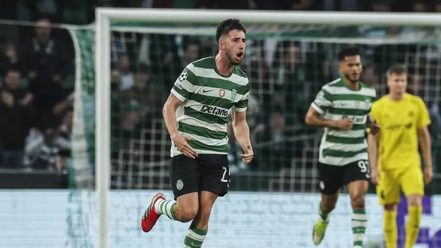 Gonçalo Inacio señaló el camino de la remontada