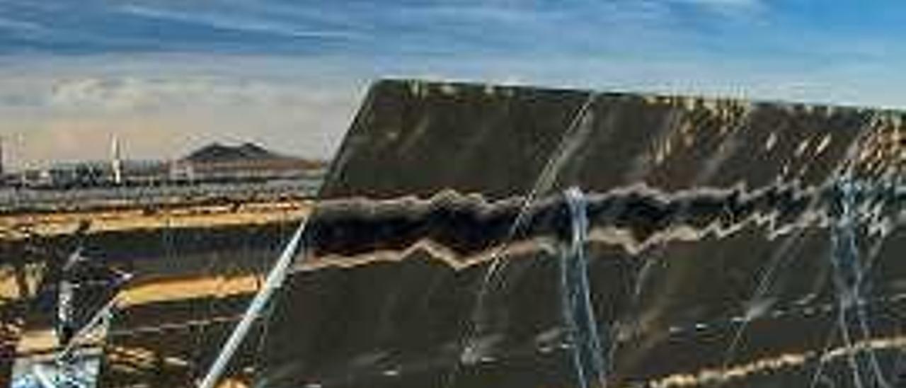 Planta solar instalada por TSK en California.