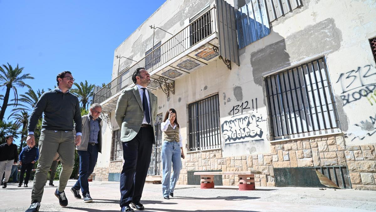 Pablo Ruz anuncia el reinicio de las obras de restauración del Hort del Gat y sus jardines