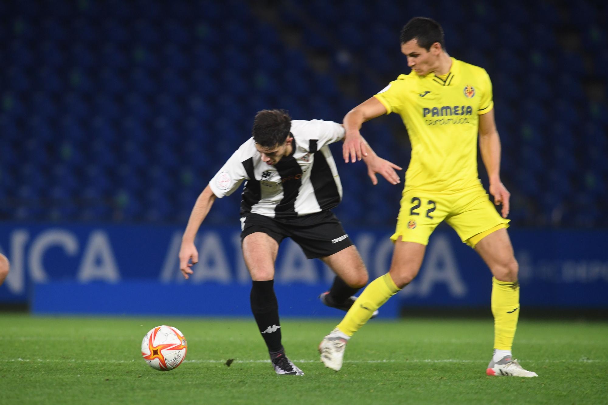 Noche mágica para el Victoria CF a pesar del 0-8 frente al Villarreal