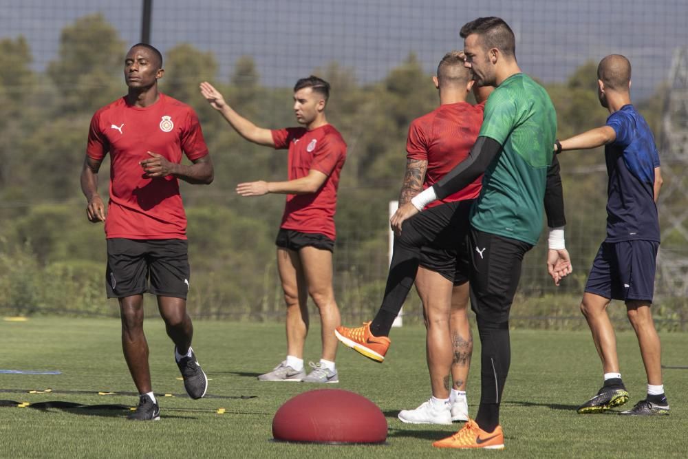 Primer entrenament de la pretemporada del Girona FC