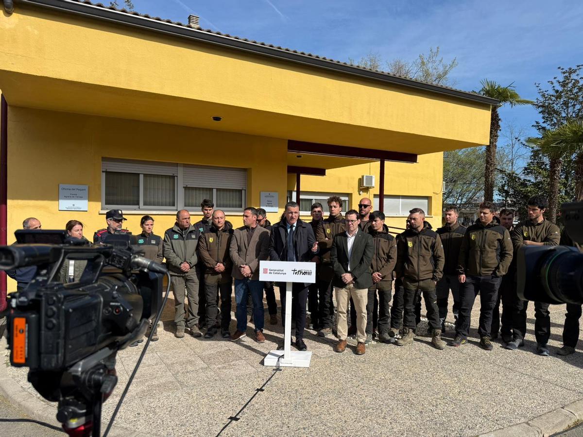 Un moment de la presentació d'aquest dijous