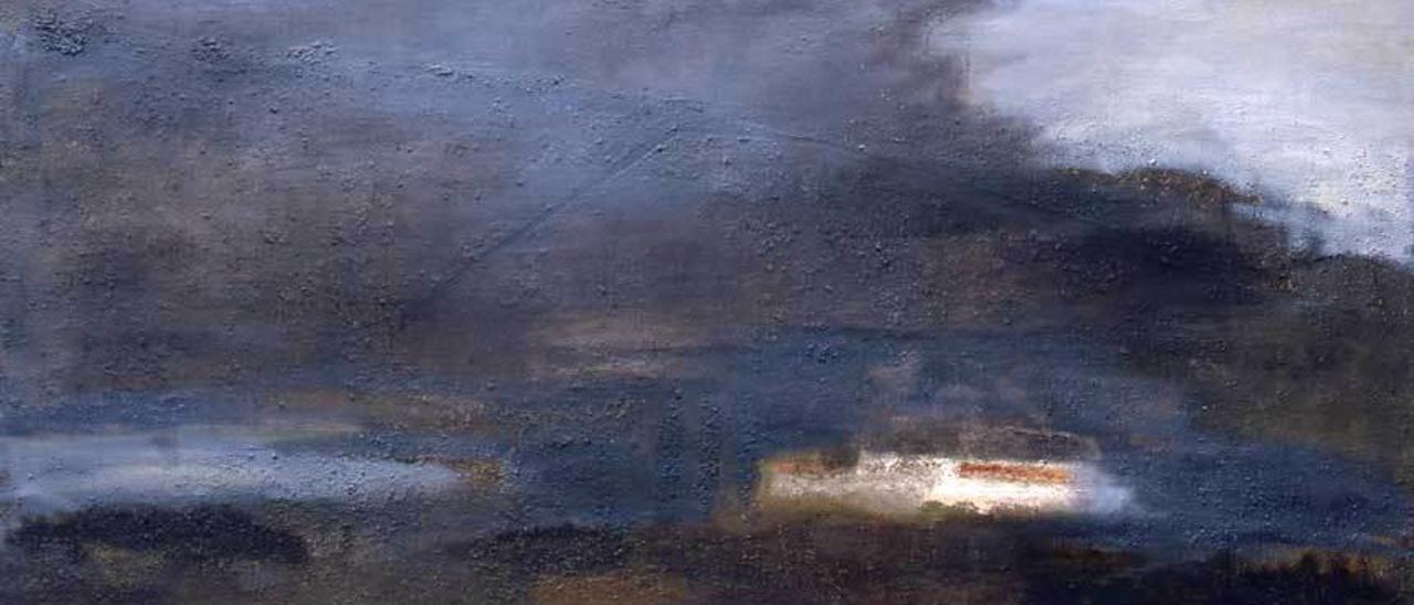 &quot;Tormenta en Andalucía&quot;, obra del Museo de Bellas Artes de Asturias.