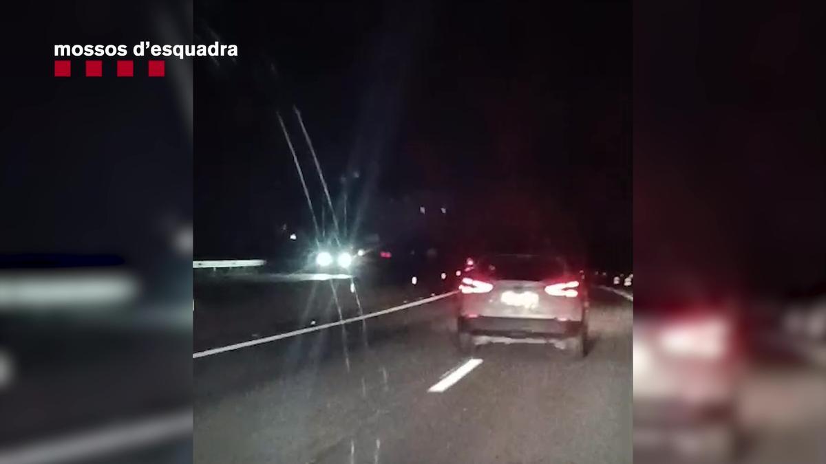 Imagen del coche con los sospechosos