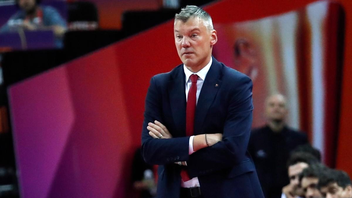 Sarunas Jasikevicius, tras la semifinal de la pasada temporada ante el Real Madrid
