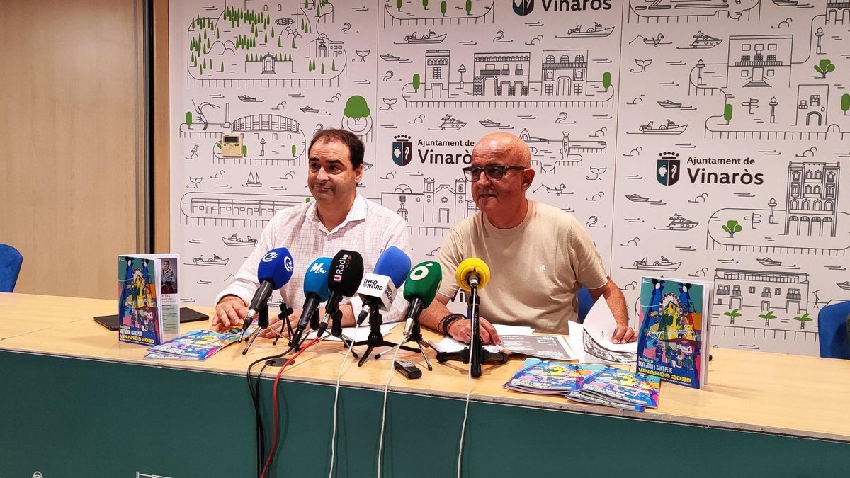 El vicealcalde de Vinaròs, junto al edil de fiestas, negó el veto a los 'dolçainers i tabaleters'.