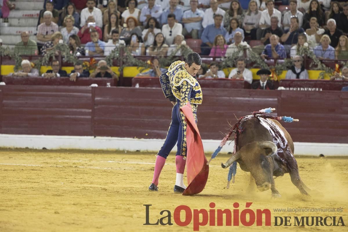 Cuarta corrida en la Feria Taurina de Murcia (Castella, Manzanares y Ureña)