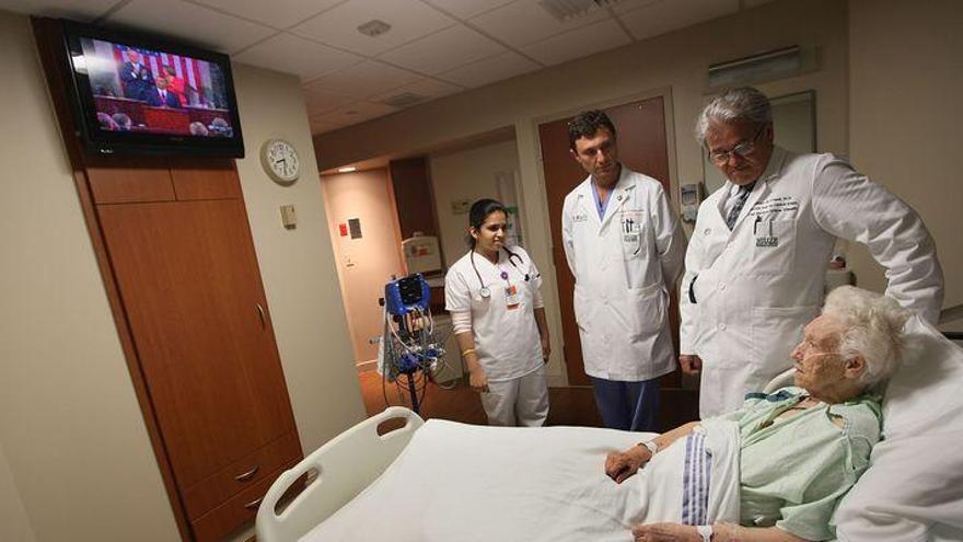 Televisión gratis en los hospitales