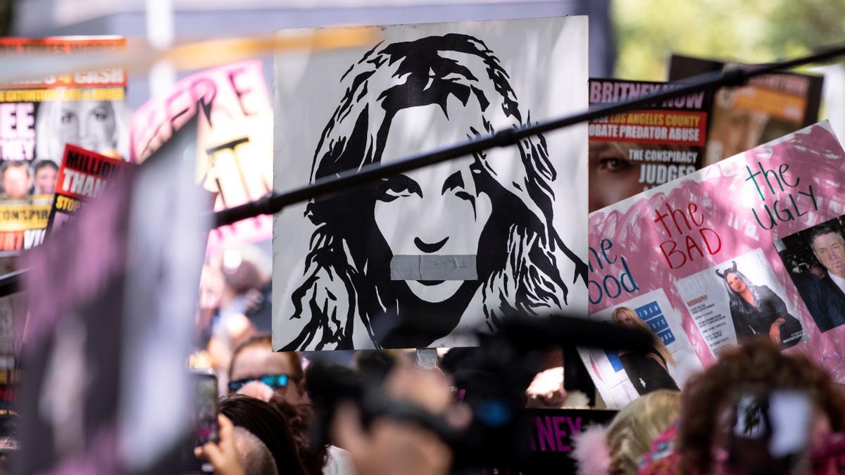 Los fans de Britney Spears reivindican su libertad.