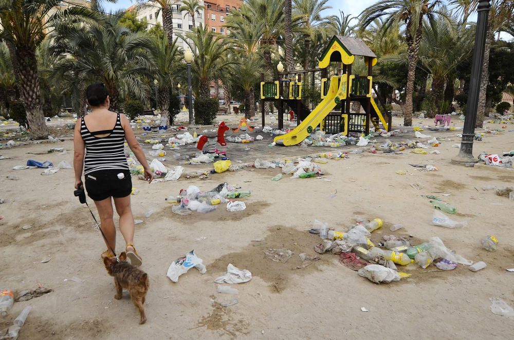 Así ha quedado la ciudad de Elche